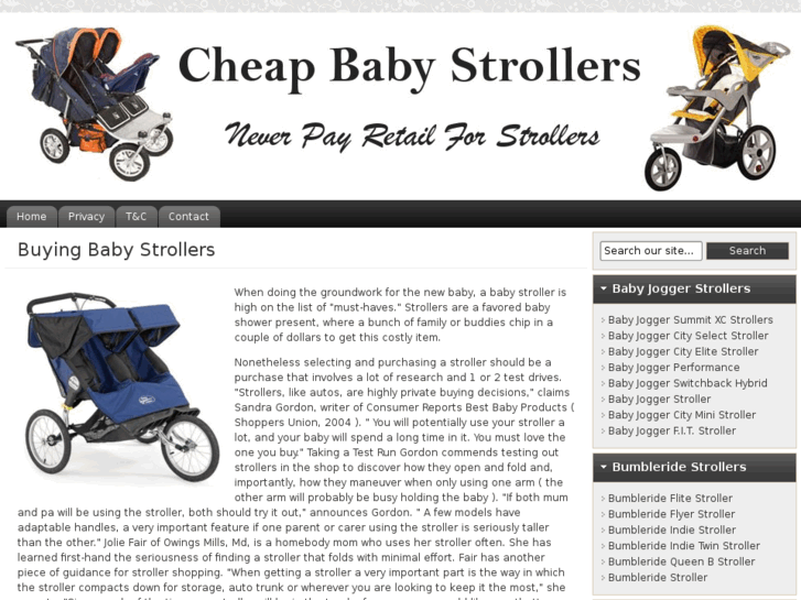 www.cheapbabystrollers.info