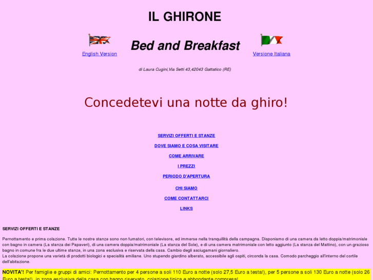 www.ghirone-bed-and-breakfast.com