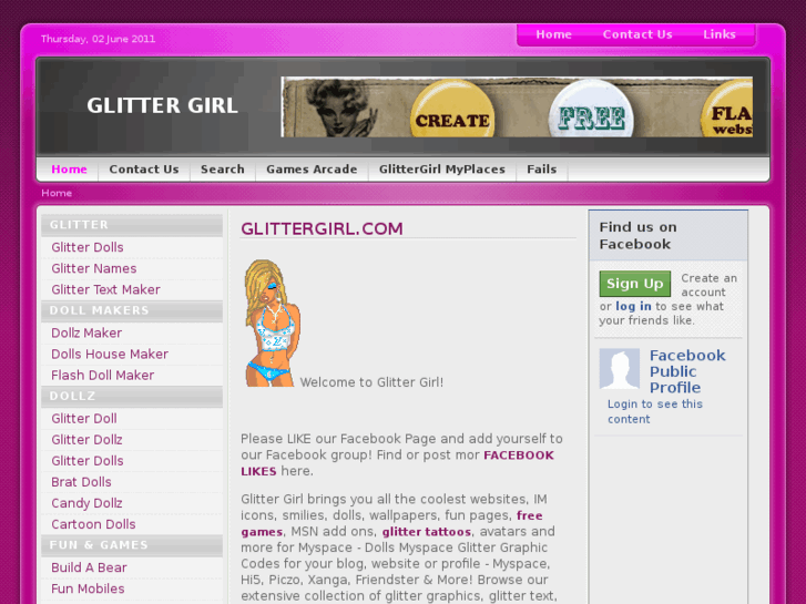www.glittergirl.com