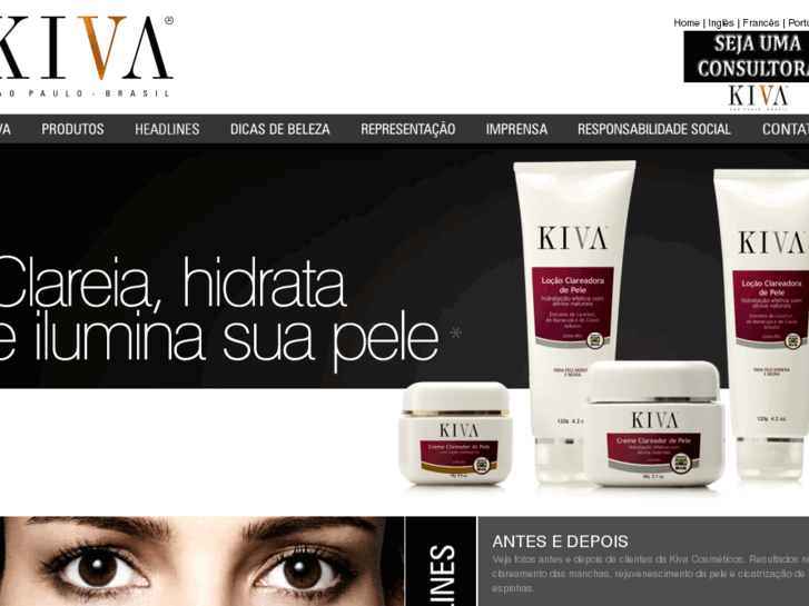 www.kivacosmeticos.com