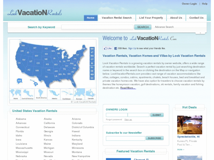 www.lookvacationrentals.com