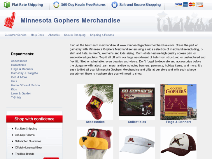 www.minnesotagophersmerchandise.com