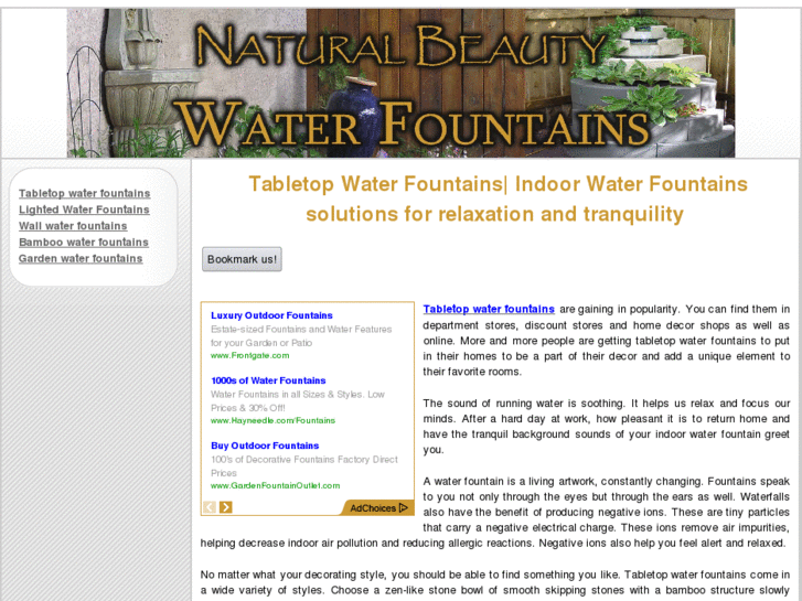 www.naturalbeautywaterfountains.com