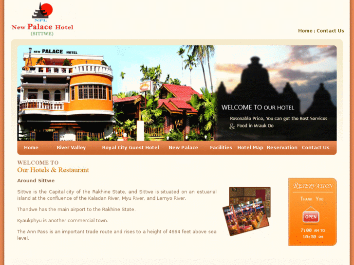 www.newpalacehotelsittwe.com