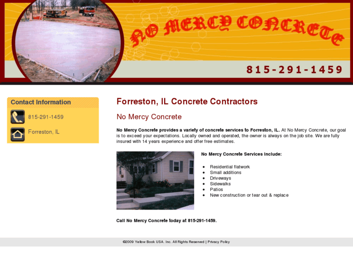 www.nomercyconcrete.com