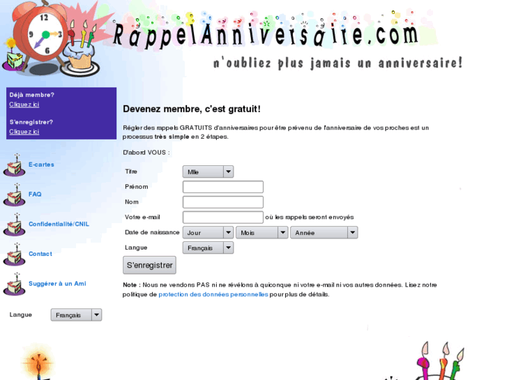 www.rappelanniversaire.com