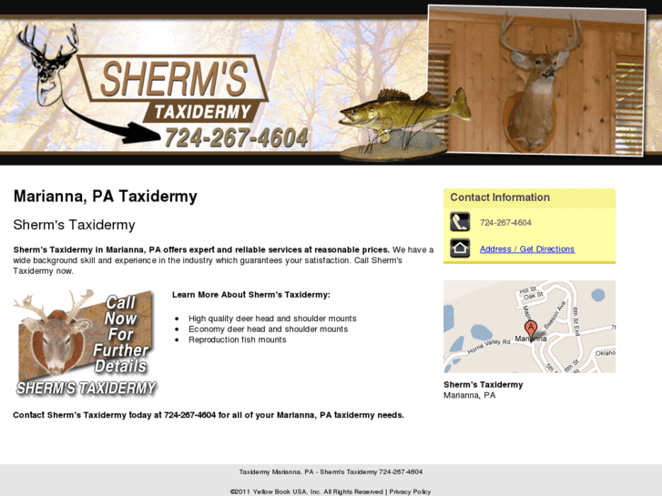 www.sherms-taxidermy.com