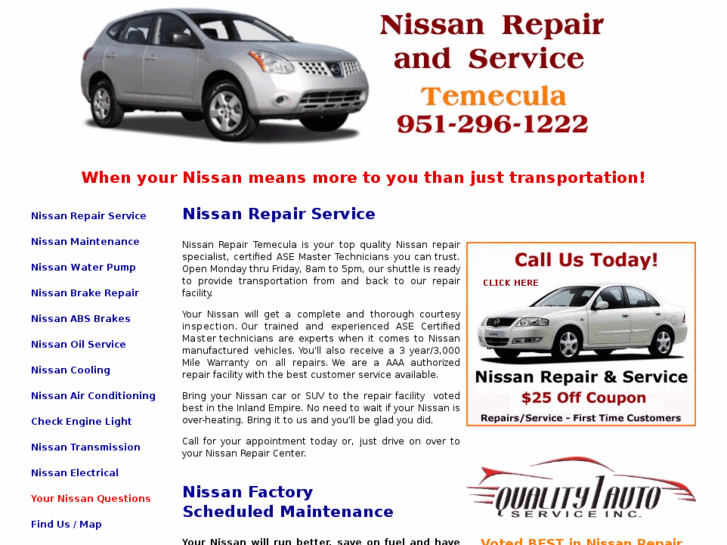 www.temeculanissanrepair.com