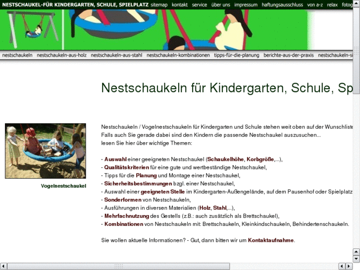 www.vogelnestschaukel.de