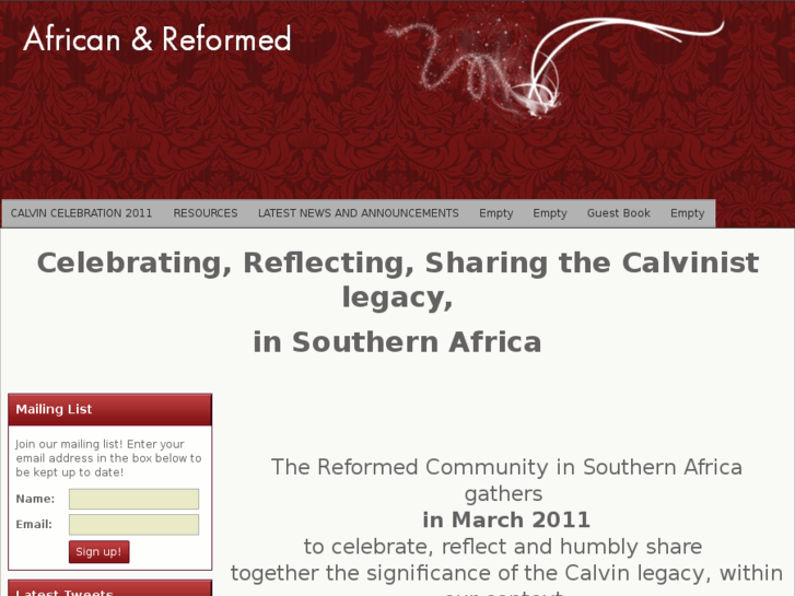 www.africanreformed.com