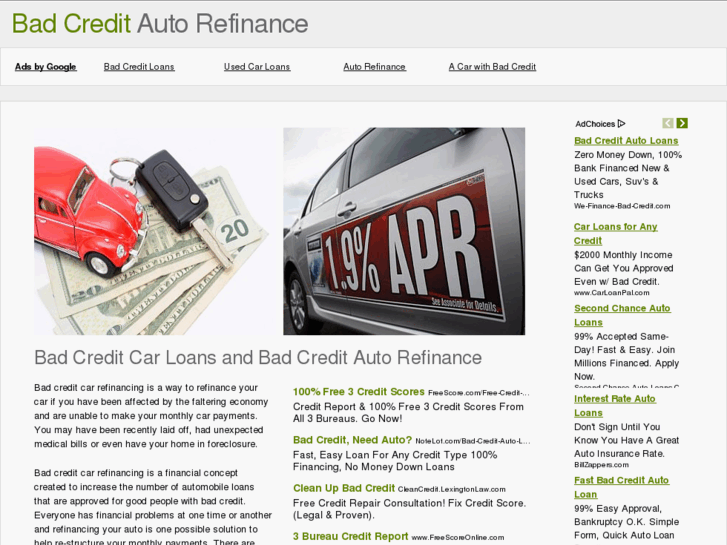 www.bad-credit-auto-refinance.com