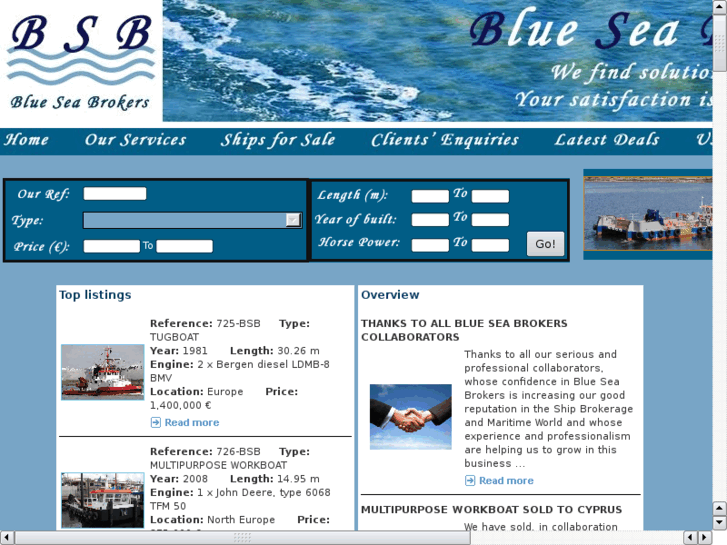 www.blueseabrokers.net