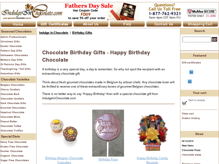 www.chocolatebirthdaygifts.com