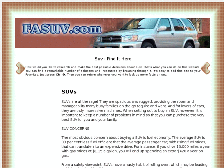 www.fasuv.com