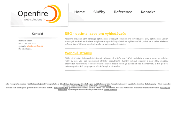 www.openfire.cz