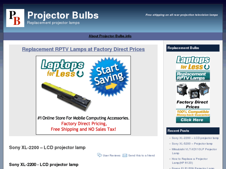 www.projector-bulbs.info