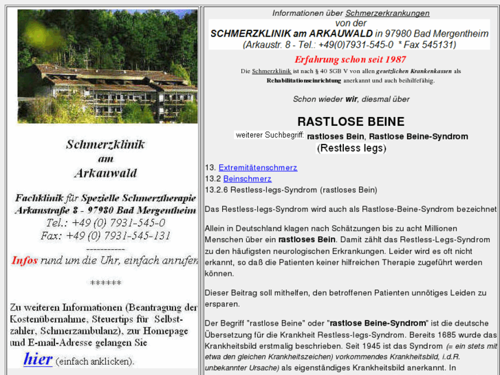 www.rastlose-beine.de