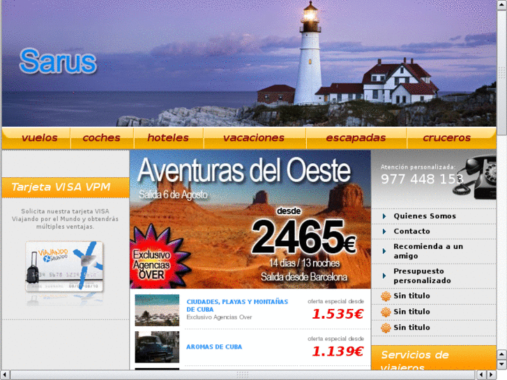 www.sarustravel.com