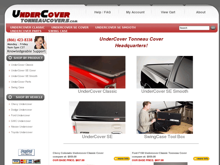 www.undercovertonneaucovers.com
