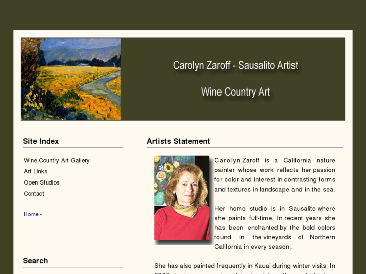 www.carolynzaroffwinecountryart.com