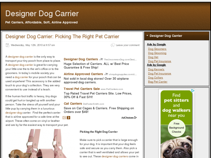 www.designerdogcarrier.org