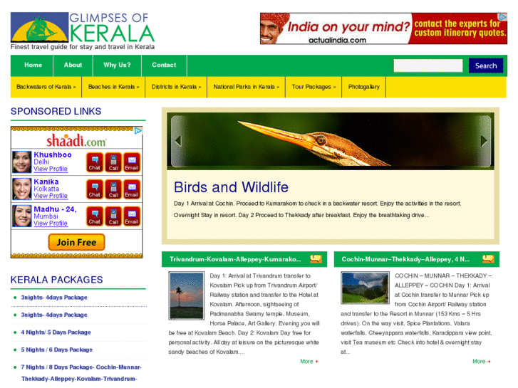 www.glimpsesofkerala.com