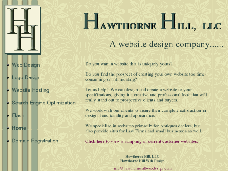 www.hawthornehillwebdesign.com