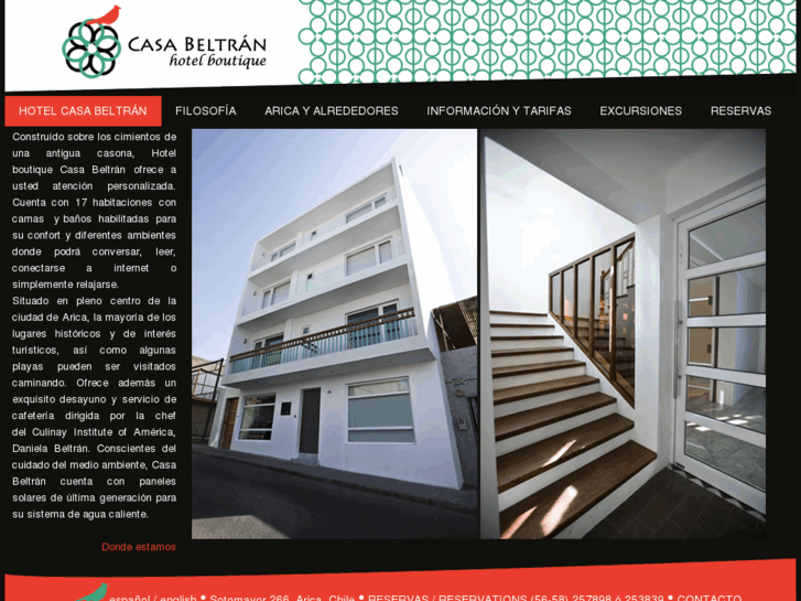 www.hotelcasabeltran.cl