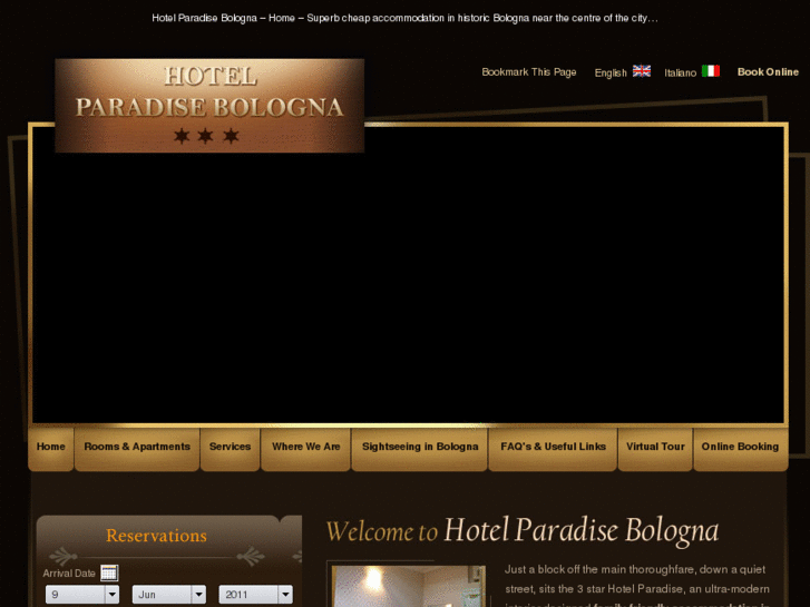 www.hotelparadisebologna.com