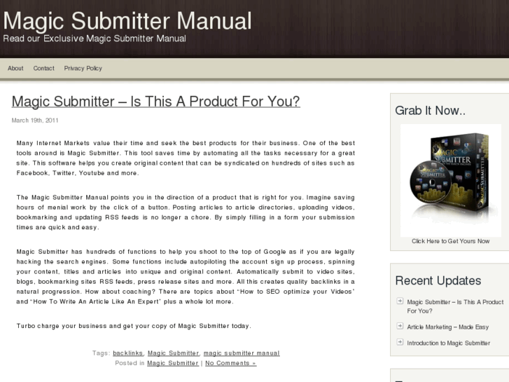 www.magicsubmittermanual.com