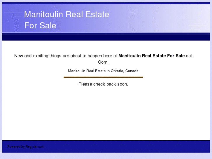 www.manitoulinrealestateforsale.com