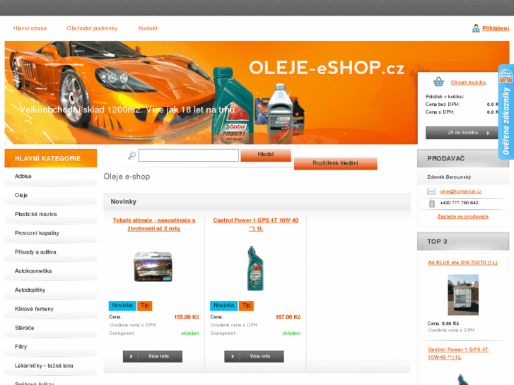 www.oleje-eshop.cz