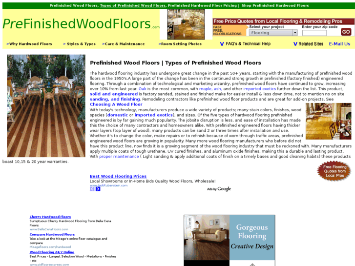 www.prefinishedwoodfloors.com