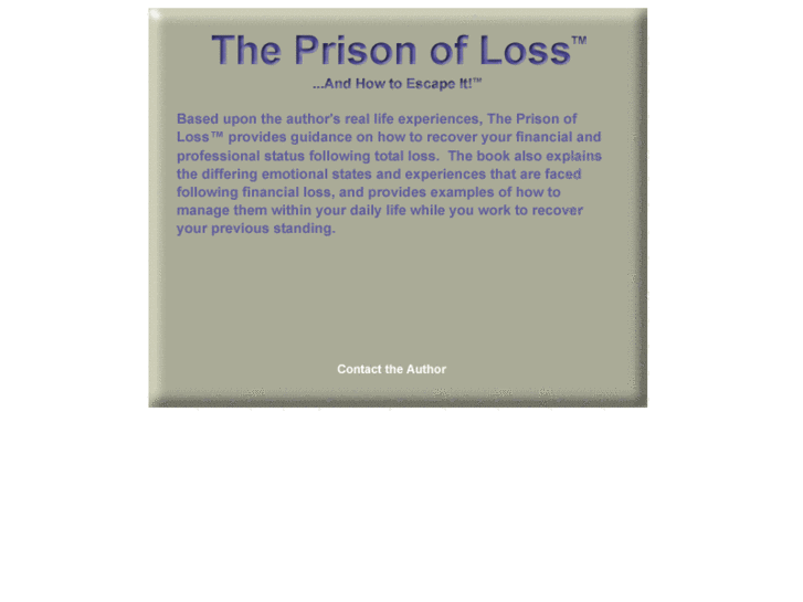 www.theprisonofloss.com