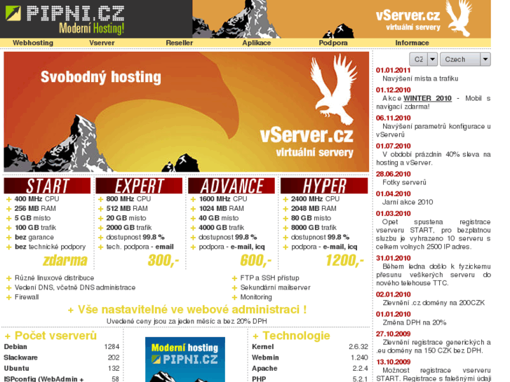 www.vserver.cz