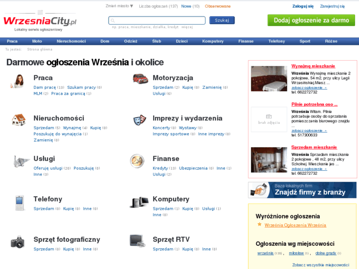 www.wrzesniacity.pl