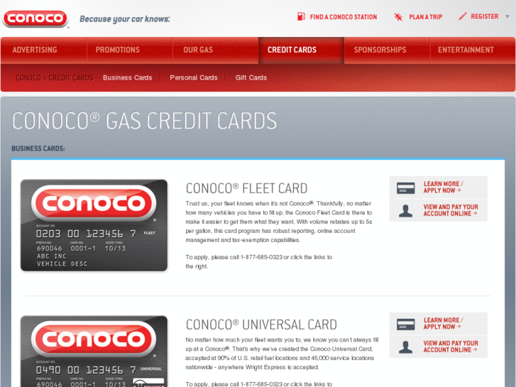 www.conocofleetcard.com