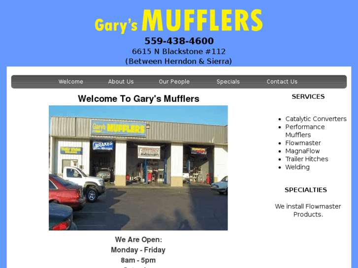 www.garysmuffler.com