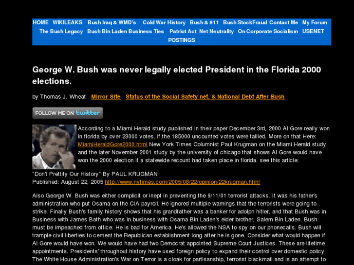 www.georgebushconspiracy.com
