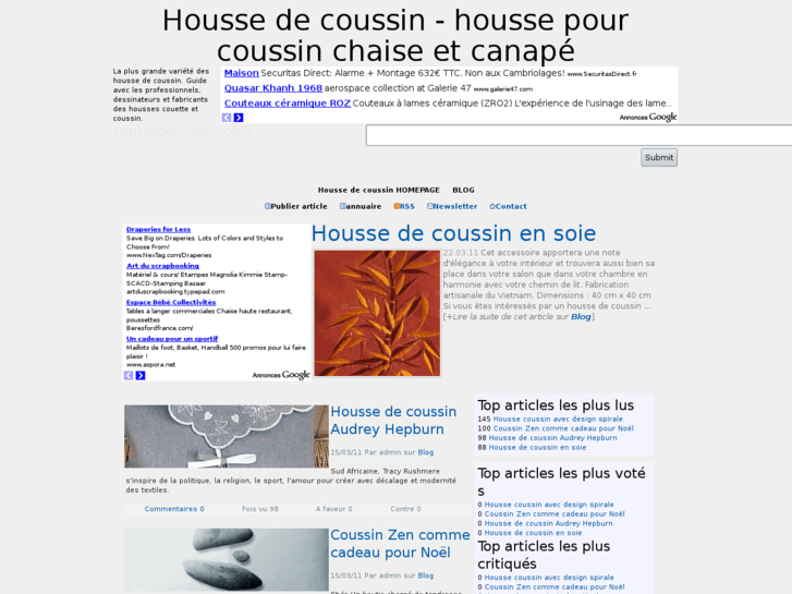 www.houssedecoussin.com