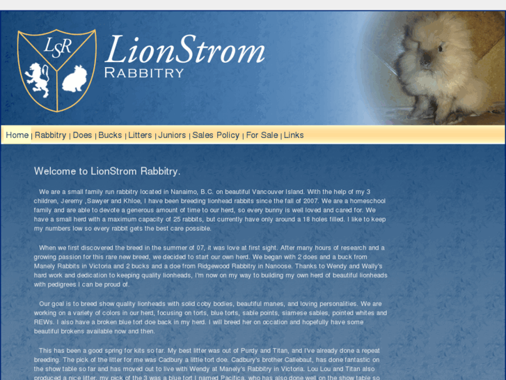 www.lionstromrabbitry.com