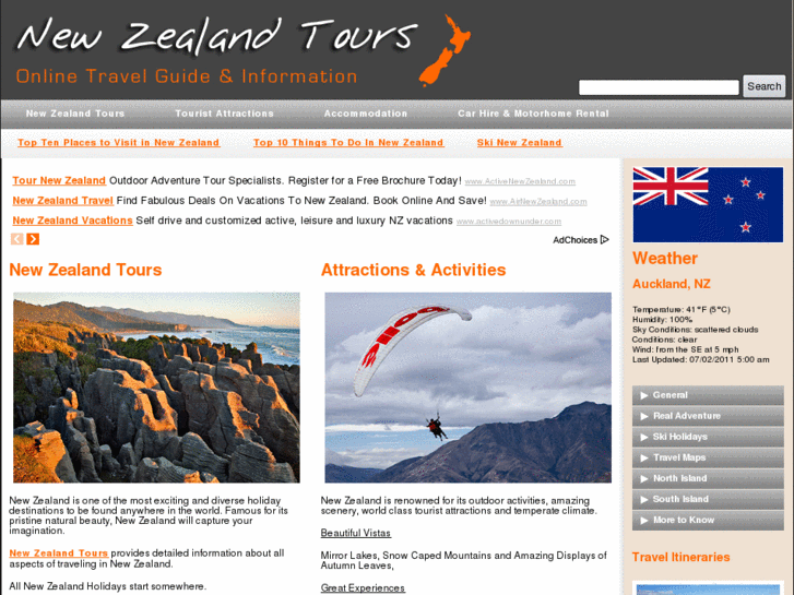 www.newzealandtours.info