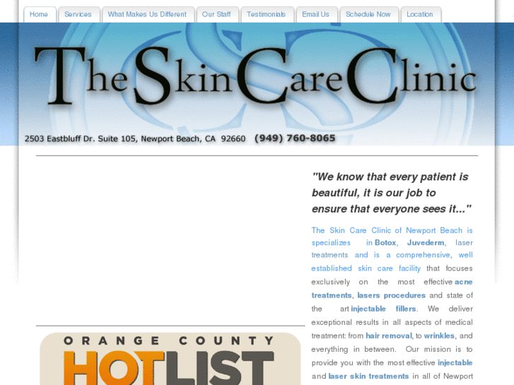 www.theskincareclinic.com