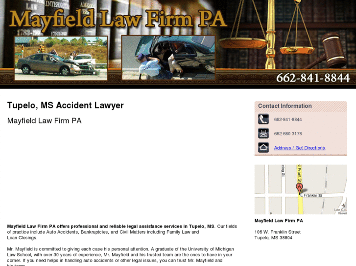 www.tupeloautoaccidentattorney.com