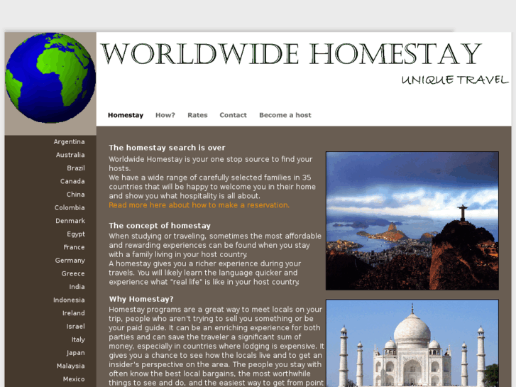 www.worldwidehomestay.com