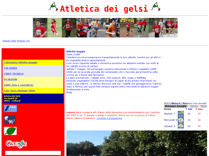 www.atleticadeigelsi.it