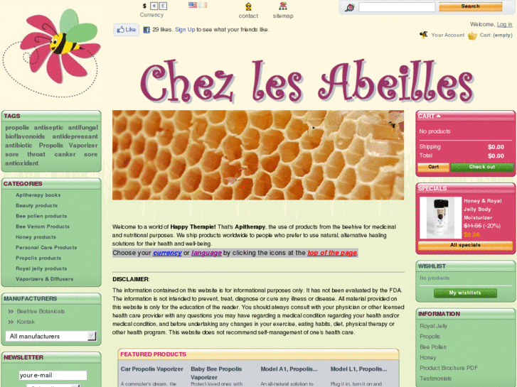 www.chezlesabeilles.com