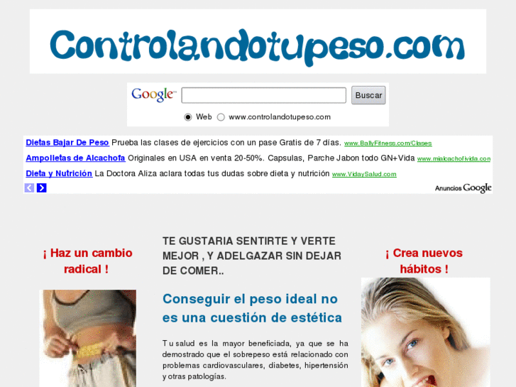 www.controlandotupeso.com