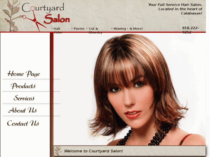 www.courtyardhairsalon.com