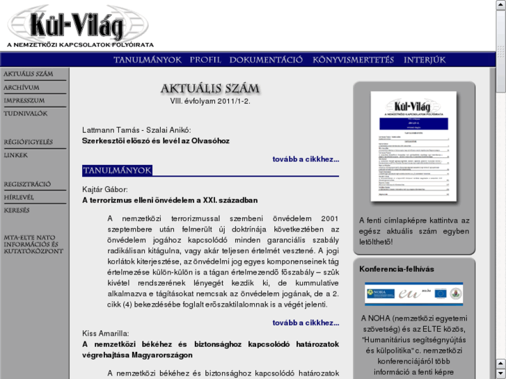 www.kul-vilag.hu